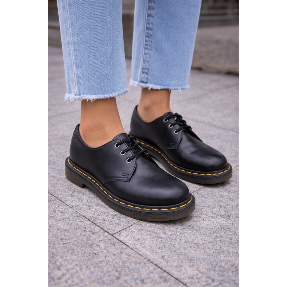 DR. MARTENS Women's 1461 Leather Y2K Goth Grunge Oxford Unisex Shoe 6M, 7L